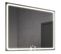 Miroir Éclairage Led De Salle De Bain Veldi Avec Interrupteur Tactile - 100x80cm