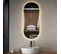 Miroir Éclairage Led De Salle De Bain Arkadi Avec Interrupteur Tactile - 50x90cm