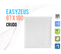 Store Enrouleur Easyfix Polyester Opaque Multicolore 180x87x1 Cm Brut