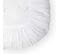 Coussin En Coton Blanc 11x35x35cm