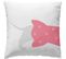 Housse De Coussin En Coton Blanc Blanc 40x40cm