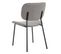 Lot De 4 Chaises Bouton Gris Clair