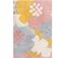 Tapis De Salon Floral En Polyester - Multicolore - 160x230 Cm