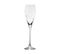 Flûte à Champagne Silhouette 22 Cl En Cristallin Taillé (lot De 6)