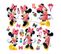 Minis Stickers Disney - Minnie Mouse - 30 Cm X 30 Cm