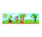 Frise Animaux De La Jungle 14x5m