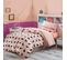 Housse De Couette 140x200 + 1 Taie D'oreiller 60x60 Cm Polycoton Cats