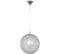 Suspension Pearl - Chrome En Métal, Verre, 30 X 30 X 90 Cm, 1 X E27, 60w