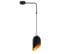 Suspension En L 1 Lampe Coupe Oblique Quisky Métal Noir Et Or