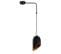 Suspension En L 1 Lampe Coupe Oblique Quisky Métal Noir Et Or