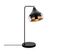 Lampe À Poser Orientable En Métal Yildo - D. 17 X H. 52 Cm - Noir Et Cuivré