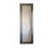 Miroir Moderne Encadré 40x120cm Compage Bois Argent