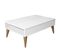 Table Basse Avec Rangement Yaltra L90xp60cm Blanc