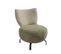 Lot De 2 Fauteuils Regina Tissu Dossier à Petits Carreaux Et Assise Uni Vert