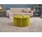 Lot De 2 Poufs Puzzle Ratsel L43xh40cm Velours Vert