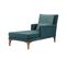 Fauteuil Méridienne Castelo Turquoise