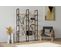 Étagère Bibliothèque Style Industriel Axonda L126cm Métal Noir Et Bois Clair