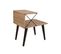 Table De Chevet Wyda H55cm Bois Clair