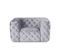 Fauteuil Chesterfield Sarno Velours Gris Clair