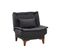 Chaise / Fauteuil Convertible Lefkadao Tissu Anthracite