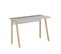 Bureau Adam 120cm Bois Blanc Et Marron