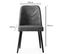 Lot De 2 Chaises Conla Velours Anthracite