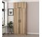 Armoire 3 Portes Sanura L90xh235cm Chêne Clair