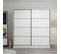 Armoire 2 Portes Coulissantes Gua L180xh190cm Blanc