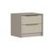 Table De Chevet 2 Tiroirs Eurybie Beige