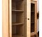 Buffet Haut 2 Portes Avec Grillage Ireb H110cm Chêne Clair