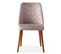 Lot De 2 Chaises Conla Velours Beige