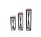 Set De 3 Colonnes Wakina Métal Noir Et Bois Massif Foncé