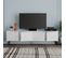 Meuble TV Santos 180cm Bois Blanc