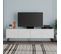 Meuble TV Santos 180cm Bois Blanc