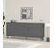 Buffet Bas Contemporain Santos L184cm Bois Anthracite