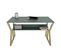 Bureau Design Wayky L120cm Vert Et Or