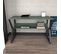 Bureau Design Wayky L120cm Vert Et Noir