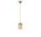 Suspension Moderne Avec Cannage Zeuris D14cm Rotin Naturel Et Métal Or