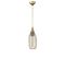 Suspension Style Industriel Abat-jour Bouteille Filaire Grillo Métal Or