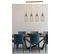 Suspension Style Industriel 4 Ampoules Grillo Abat-jour Bouteille Filaire Métal Or