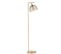 Lampadaire Moderne Abat Jour Grillage Simar H154cm Métal Or