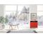 Buffet Bas 2 Portes Mizaris L73cm Rouge