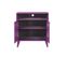 Buffet Bas 2 Portes Mizaris L73cm Violet