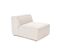 Fauteuil Siges Lin Beige Clair