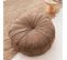 Coussin De Sol Effet Bouclette Teddy Marron