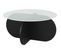 Table Basse En Verre Bubble Noir