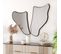 Lot De 2 Miroirs Décoratifs Silla Cadre Noir