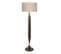 Lampadaire Design Orina H160cm Abat Jour Crème Et Métal Or