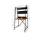 Bureau Aves Étagères Style Industriel Rmina L76cm Bois Foncé Et Métal Noir