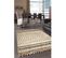 Tapis De Salon 120x170 Cm Beige Et Marron / Noir - Marokko83561120170